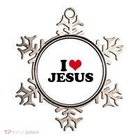 I Love Jesus Ornament thumb 0