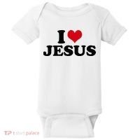 I Love Jesus Baby Bodysuit thumb 0
