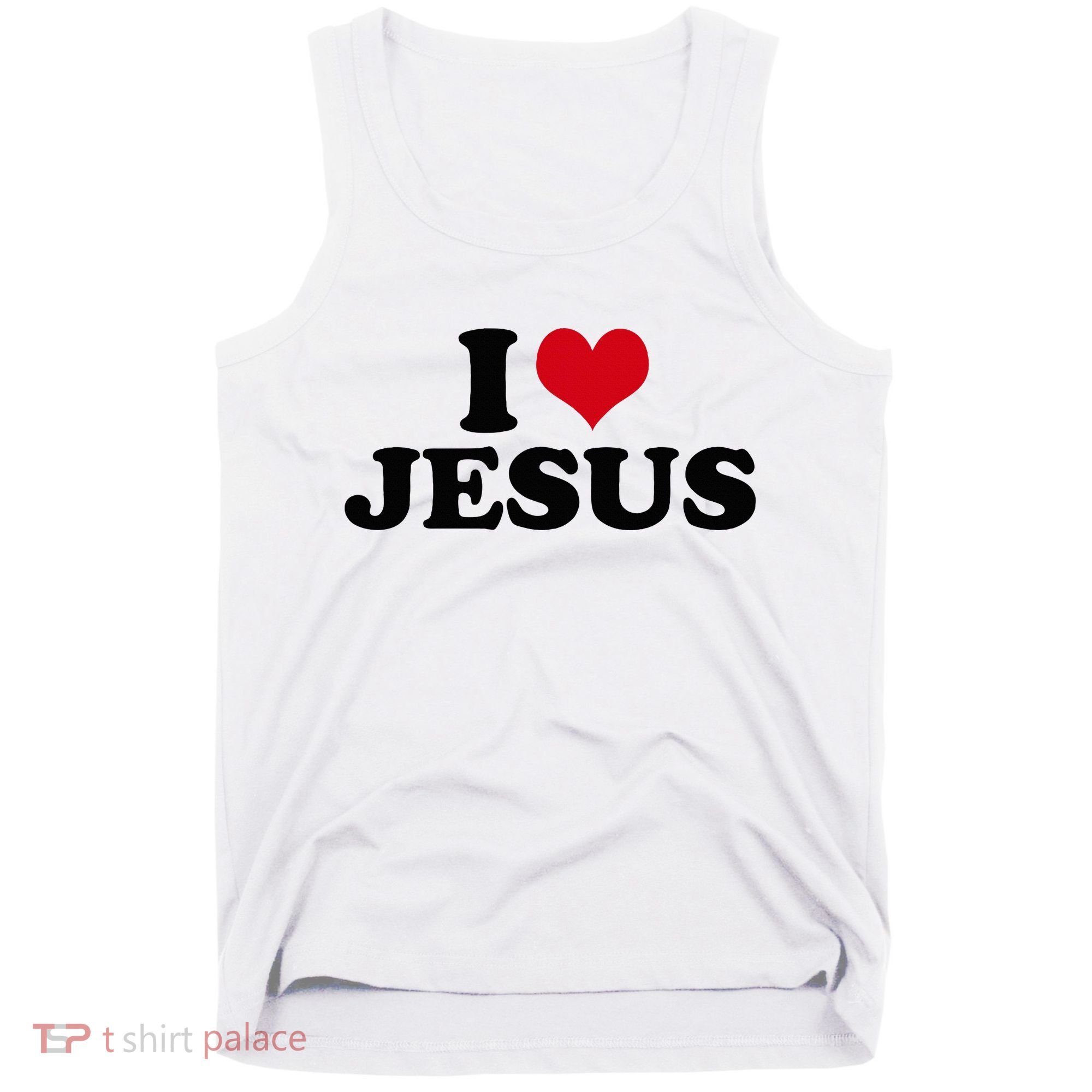 I Love Jesus Tank Top