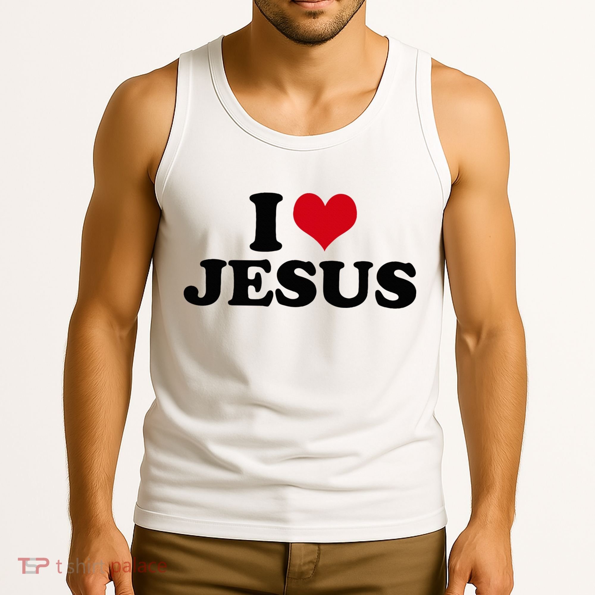 I Love Jesus Tank Top