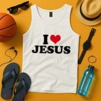 I Love Jesus Tank Top thumb 4