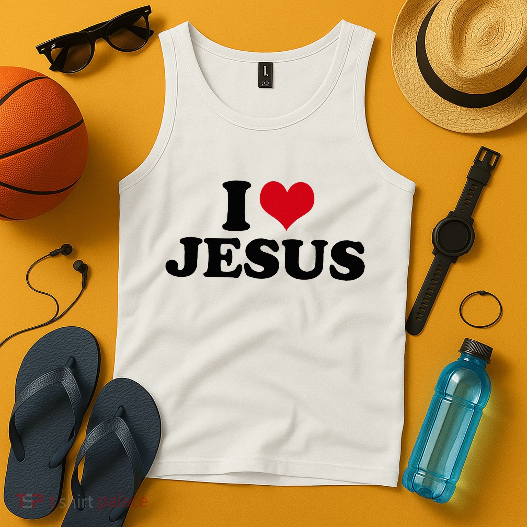 I Love Jesus Tank Top