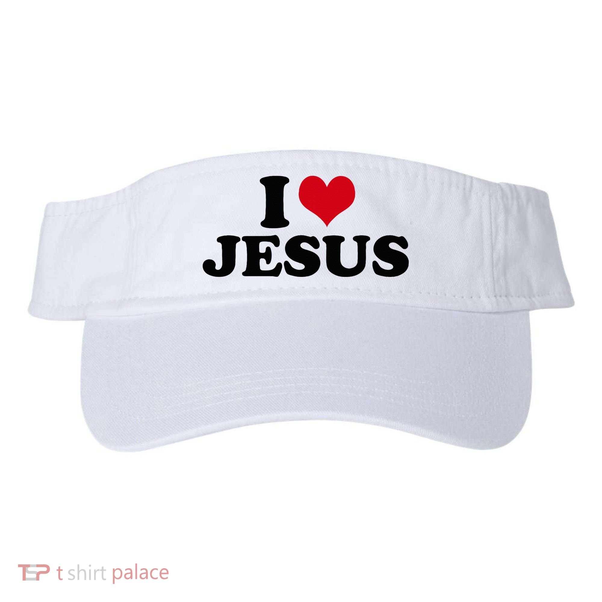 I Love Jesus Visor