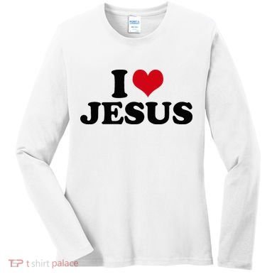 I Love Jesus Women's Long Sleeve Shirt