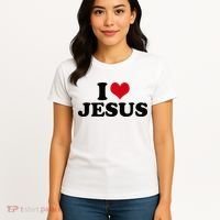 I Love Jesus Women's T-Shirt thumb 4