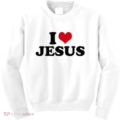 I Love Jesus Kids Sweatshirt