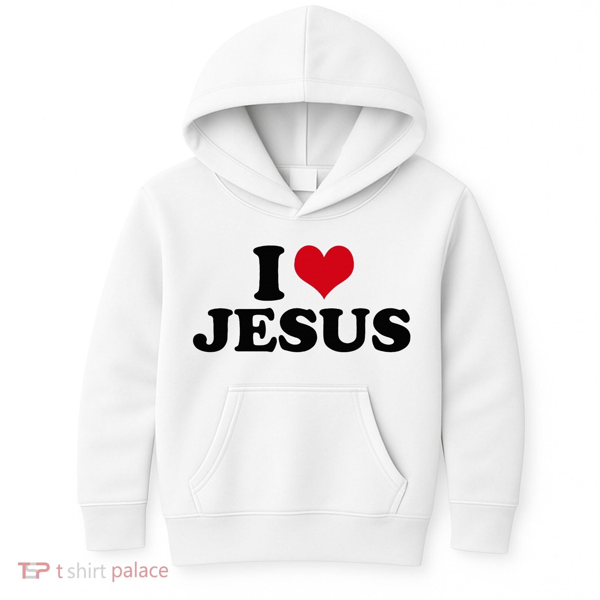 I Love Jesus Kids Hoodie