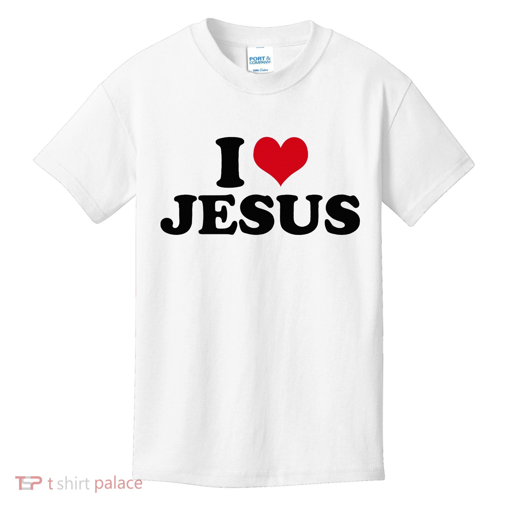 I Love Jesus Kids T-Shirt