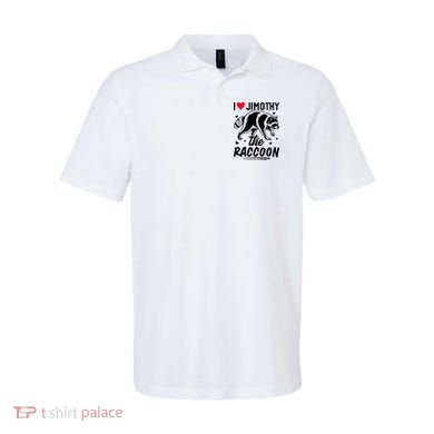 I Love Jimothy The Raccoon Funny Meme Gift Polo