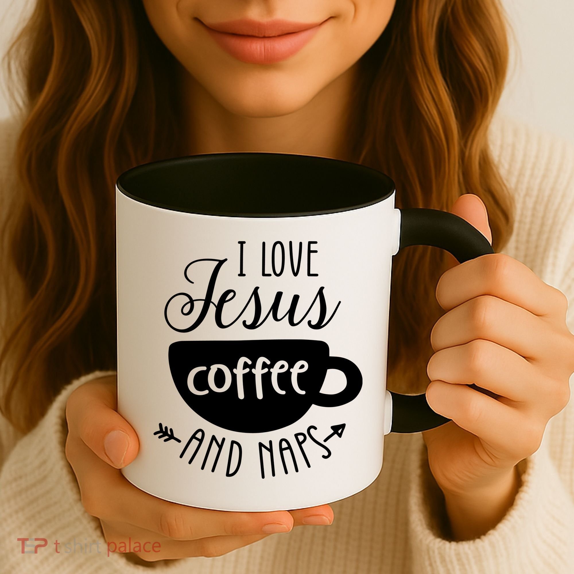 I Love Jesus Coffee And Naps Coffee Mug