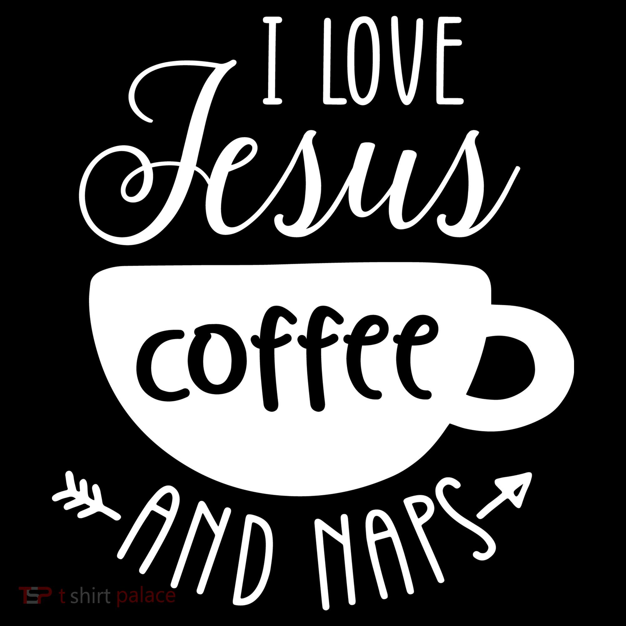I Love Jesus Coffee And Naps Coaster