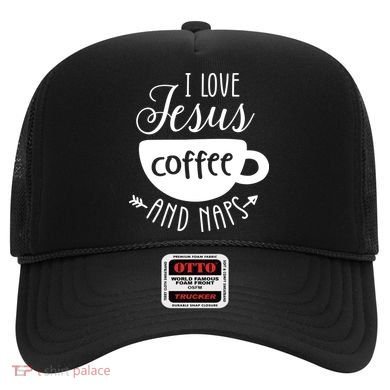 I Love Jesus Coffee And Naps Hat