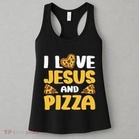 I Love Jesus And Pizza Women's Tank Top thumb 3