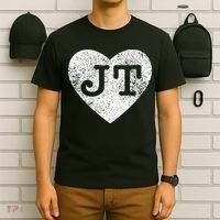 I love JT vintage heart T-Shirt thumb 6