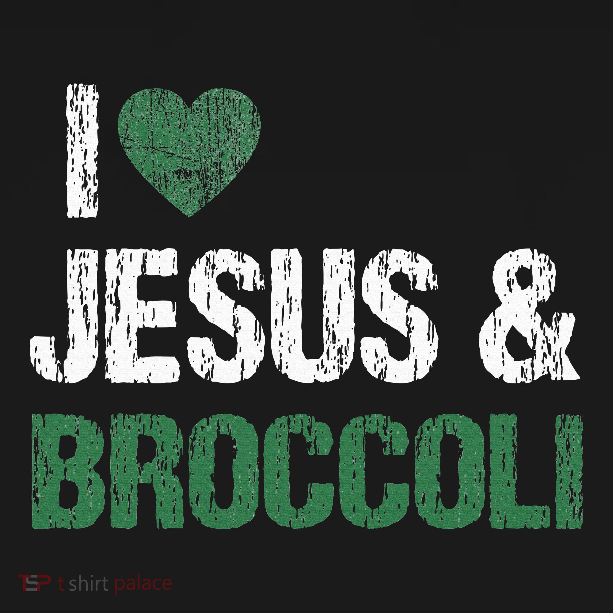 I Love Jesus And Broccoli Lover Funny Vegetable Veggies Food Polo