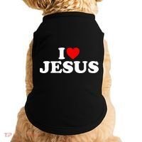 I Love Jesus - Heart  Doggie Tank thumb 0
