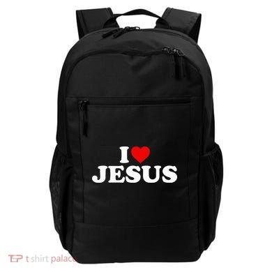 I Love Jesus - Heart  Backpack