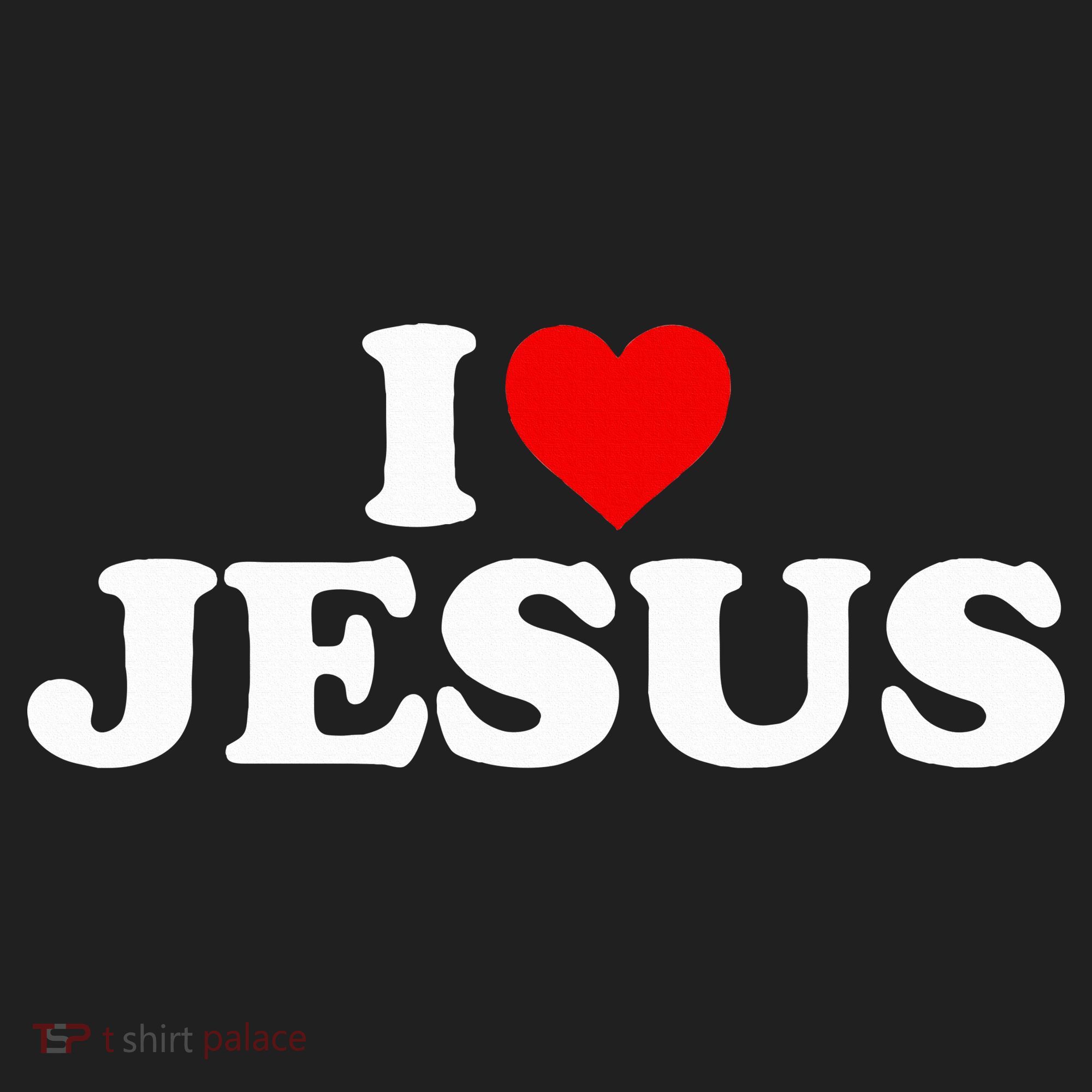 I Love Jesus - Heart  Beanie