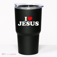 I Love Jesus - Heart  Tumbler thumb 0