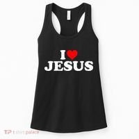I Love Jesus - Heart  Women's Tank Top thumb 0