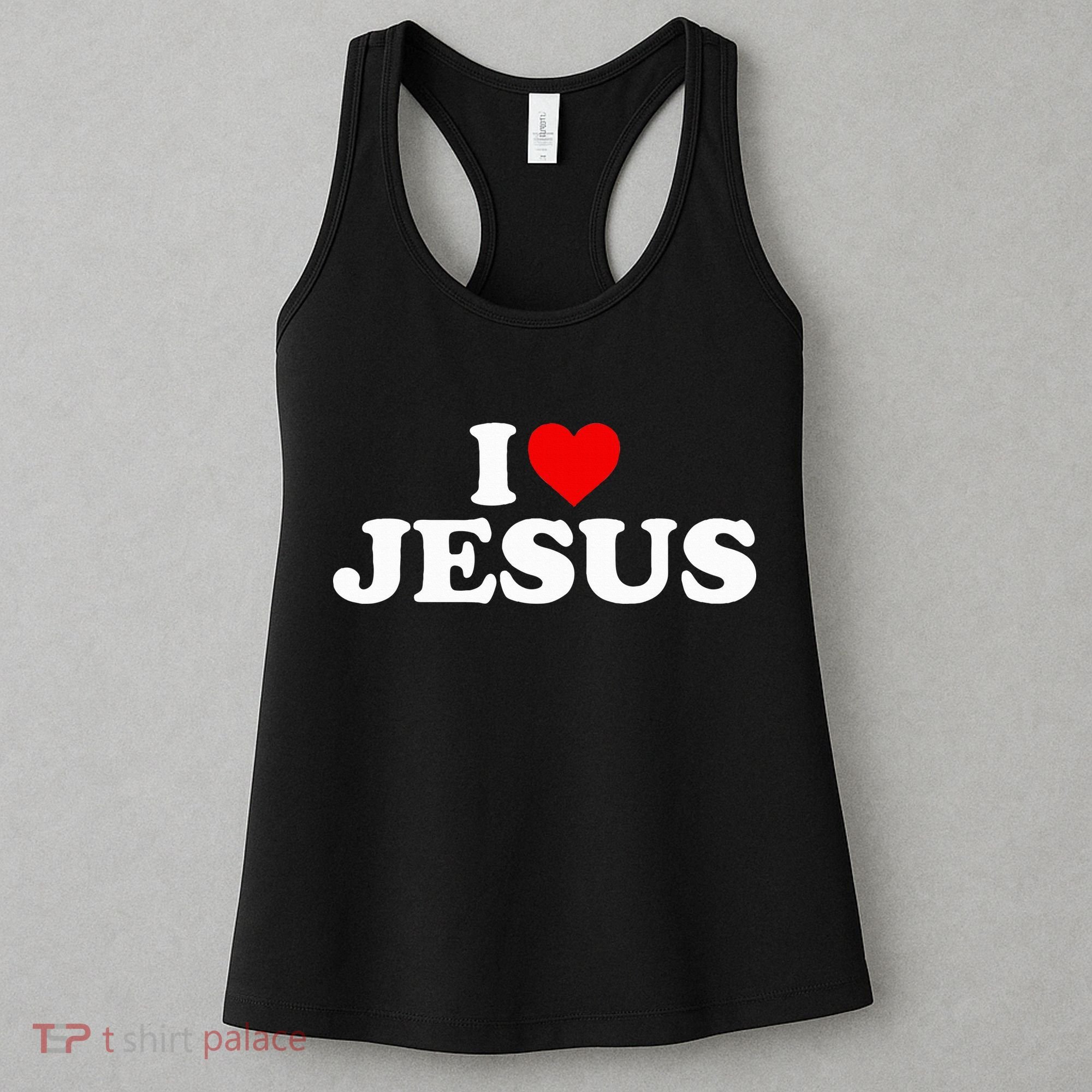 I Love Jesus - Heart  Women's Tank Top