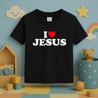 I Love Jesus - Heart  Toddler T-Shirt thumb 3
