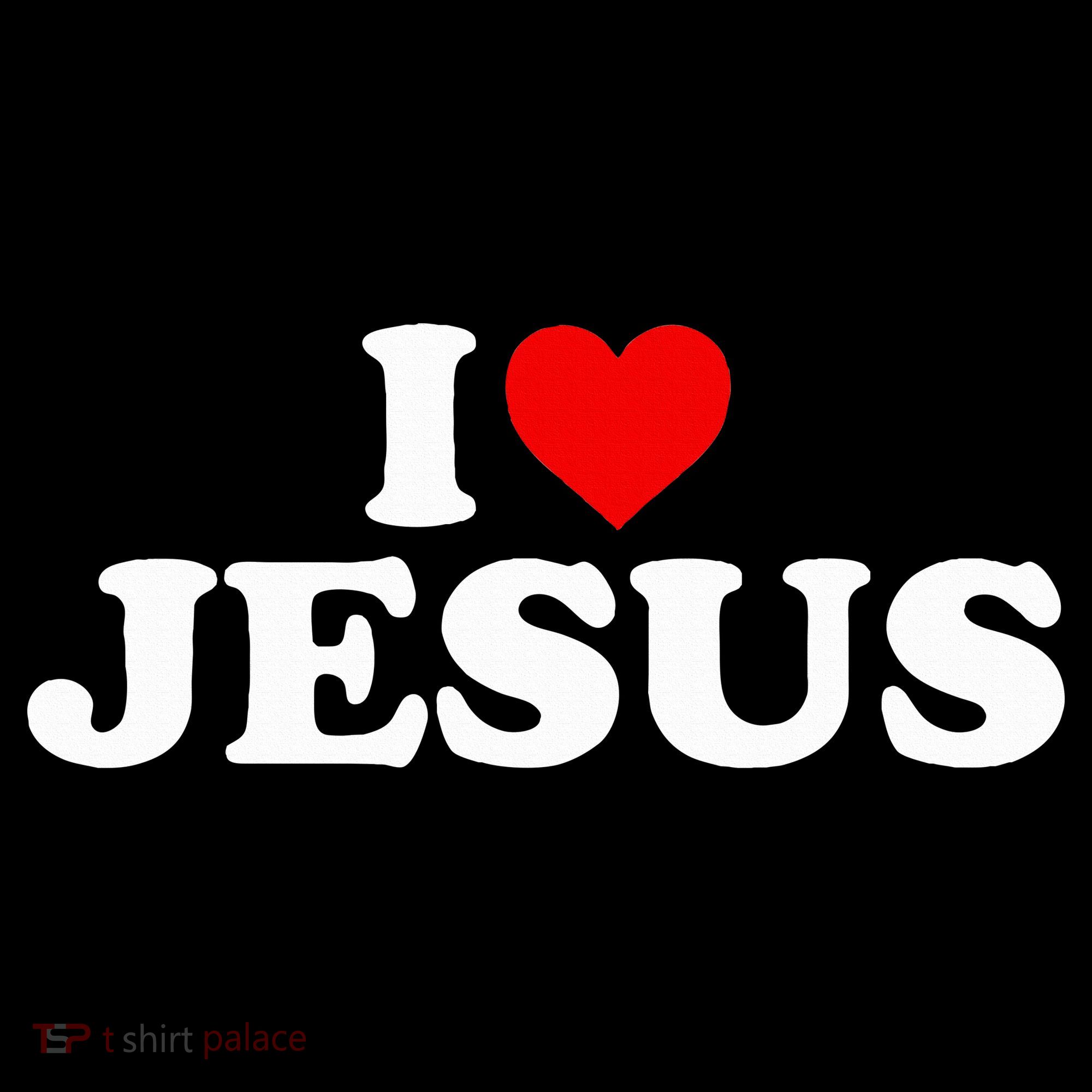 I Love Jesus - Heart  Women's T-Shirt