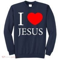 I Love Jesus Simple Logo Sweatshirt thumb 0