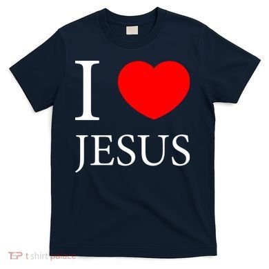 I Love Jesus Simple Logo T-Shirt