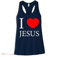I Love Jesus Simple Logo Women's Tank Top thumb 0