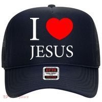 I Love Jesus Simple Logo Hat thumb 0