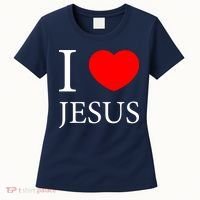 I Love Jesus Simple Logo Women's T-Shirt thumb 0