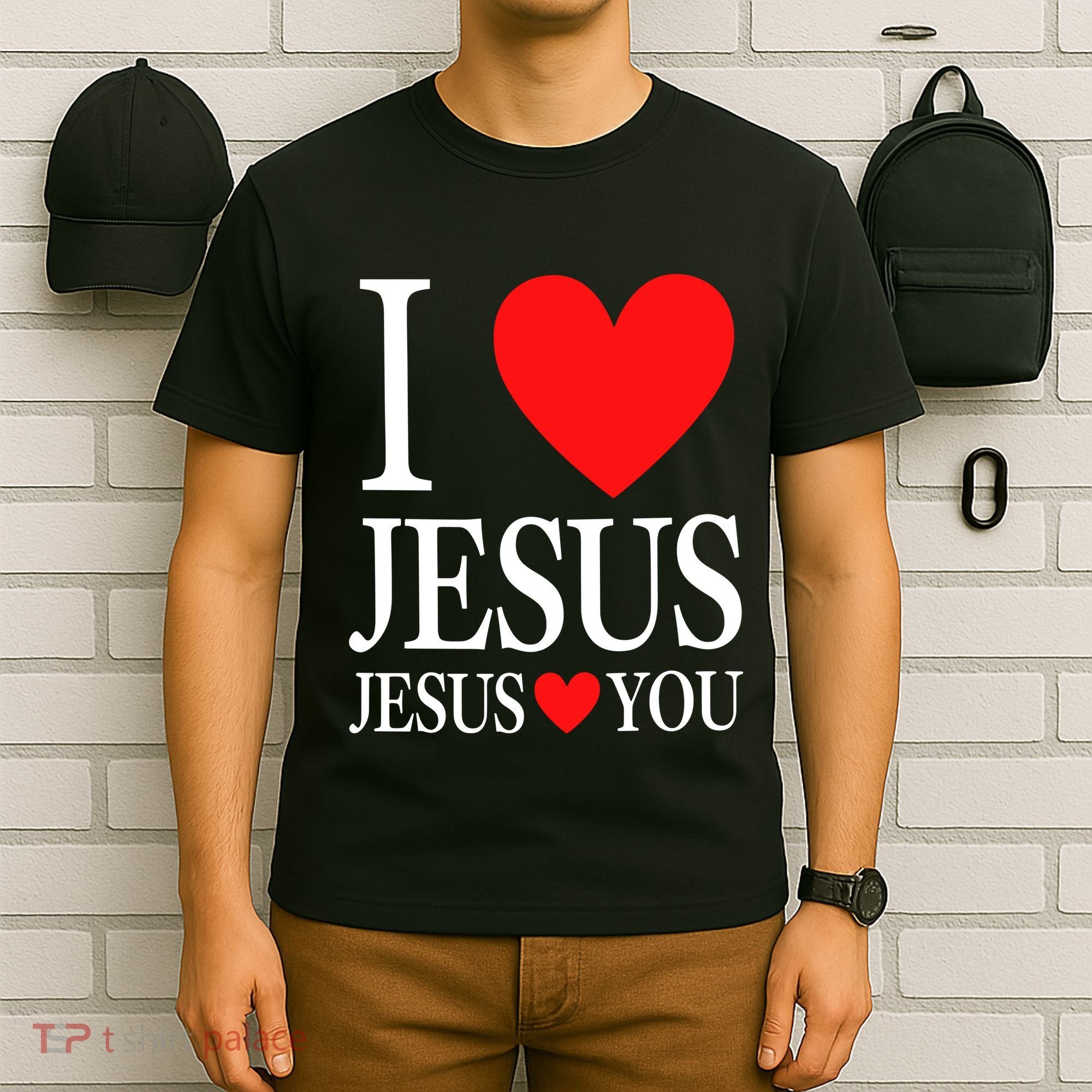 I Love Jesus Jesus Loves You T-Shirt