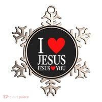 I Love Jesus Jesus Loves You Ornament thumb 0
