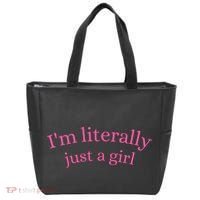 IM Literally Just A Girl Tote Bag thumb 0