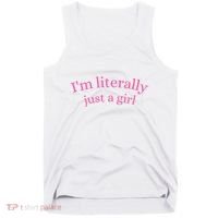 IM Literally Just A Girl Tank Top thumb 0