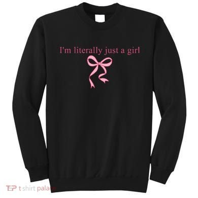 IM Literally Just A Girl Sad Hamster Sweatshirt