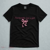 IM Literally Just A Girl Sad Hamster T-Shirt thumb 5