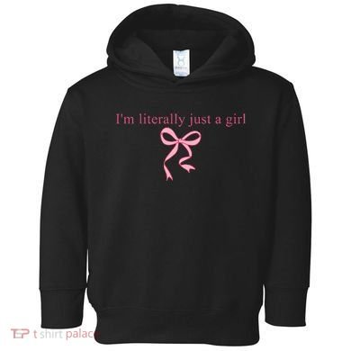 IM Literally Just A Girl Sad Hamster Toddler Hoodie