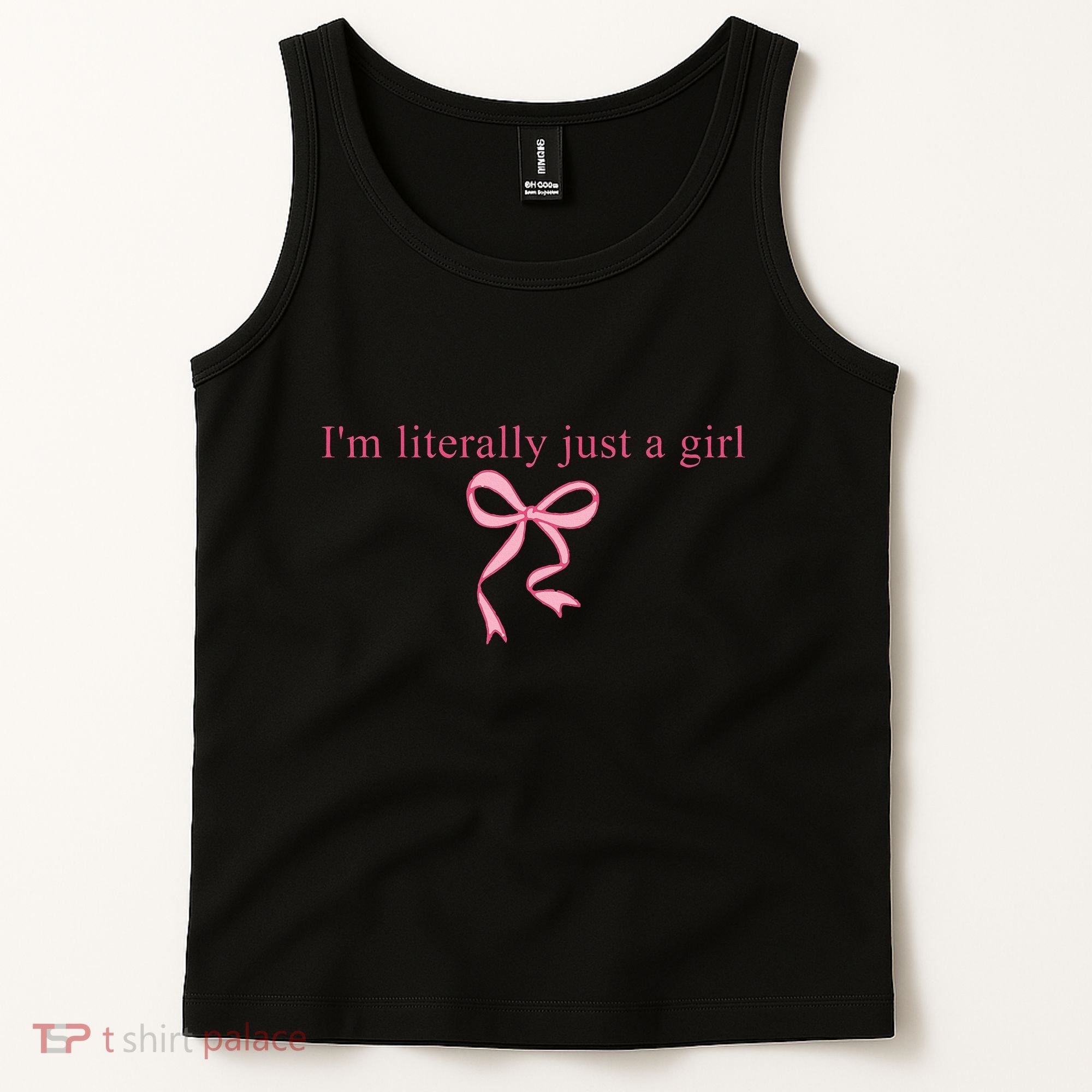IM Literally Just A Girl Sad Hamster Tank Top