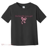 IM Literally Just A Girl Sad Hamster Toddler T-Shirt thumb 0