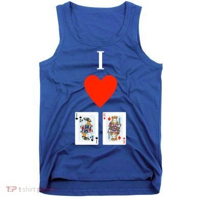 I Love Jack King Offsuit Funny Poker Designed Great Gift Tank Top