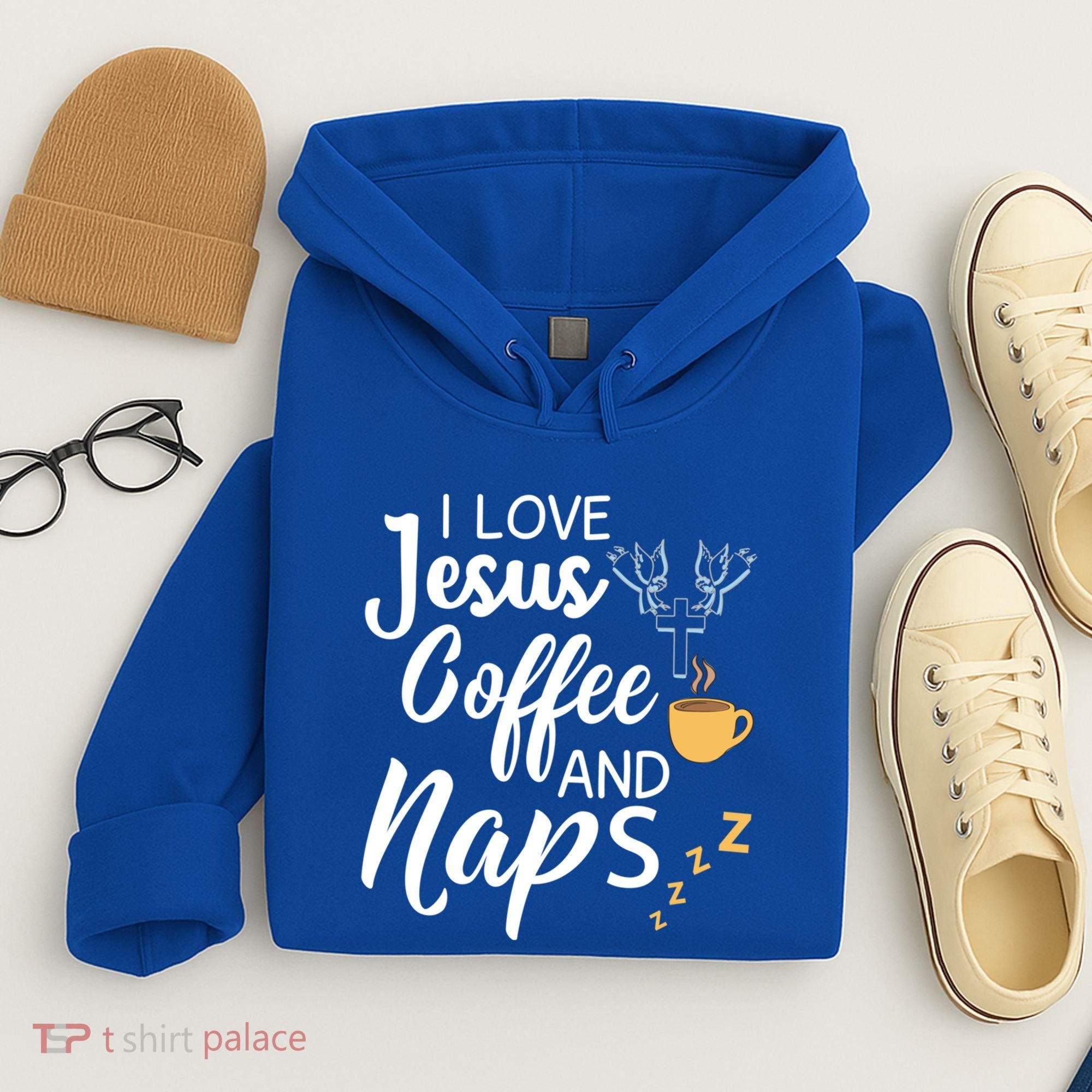 I Love Jesus Coffee And Naps Great Gift Hoodie