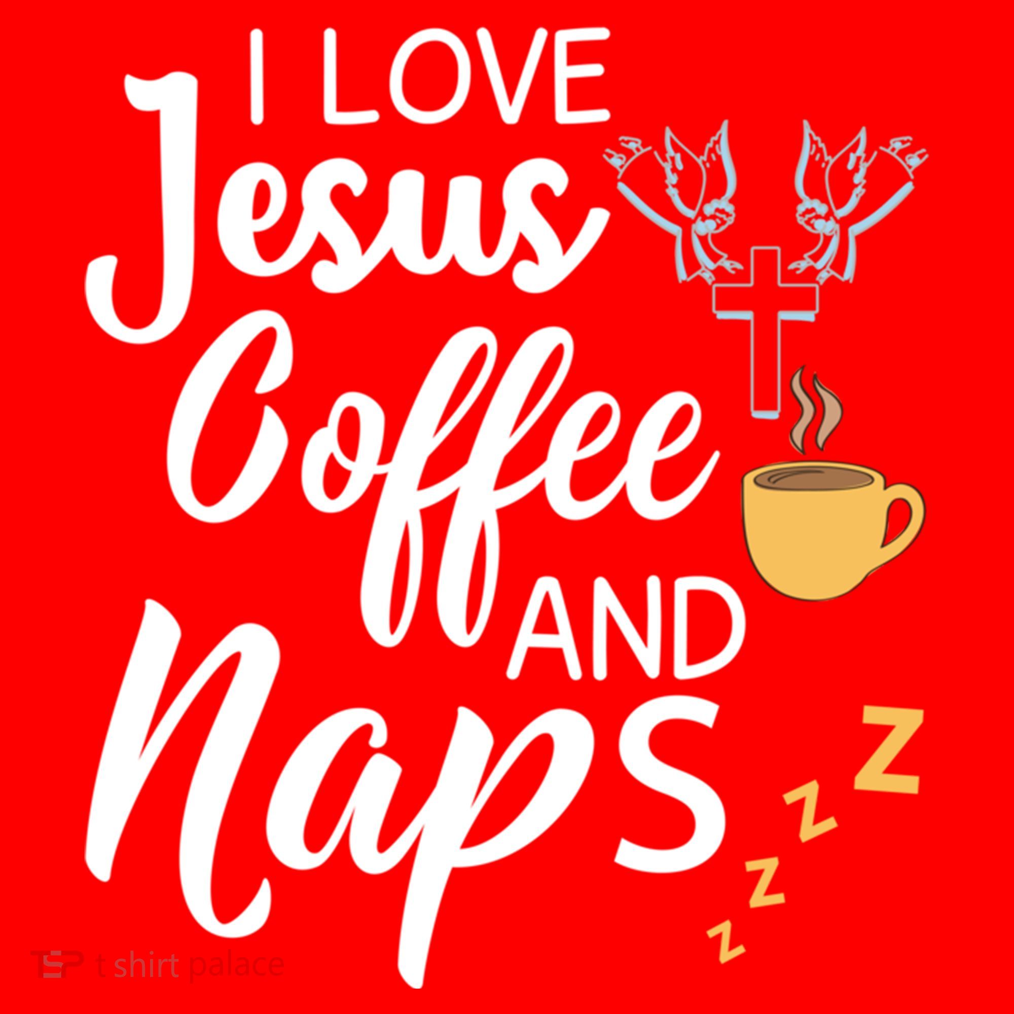 I Love Jesus Coffee And Naps Great Gift Santa Hat