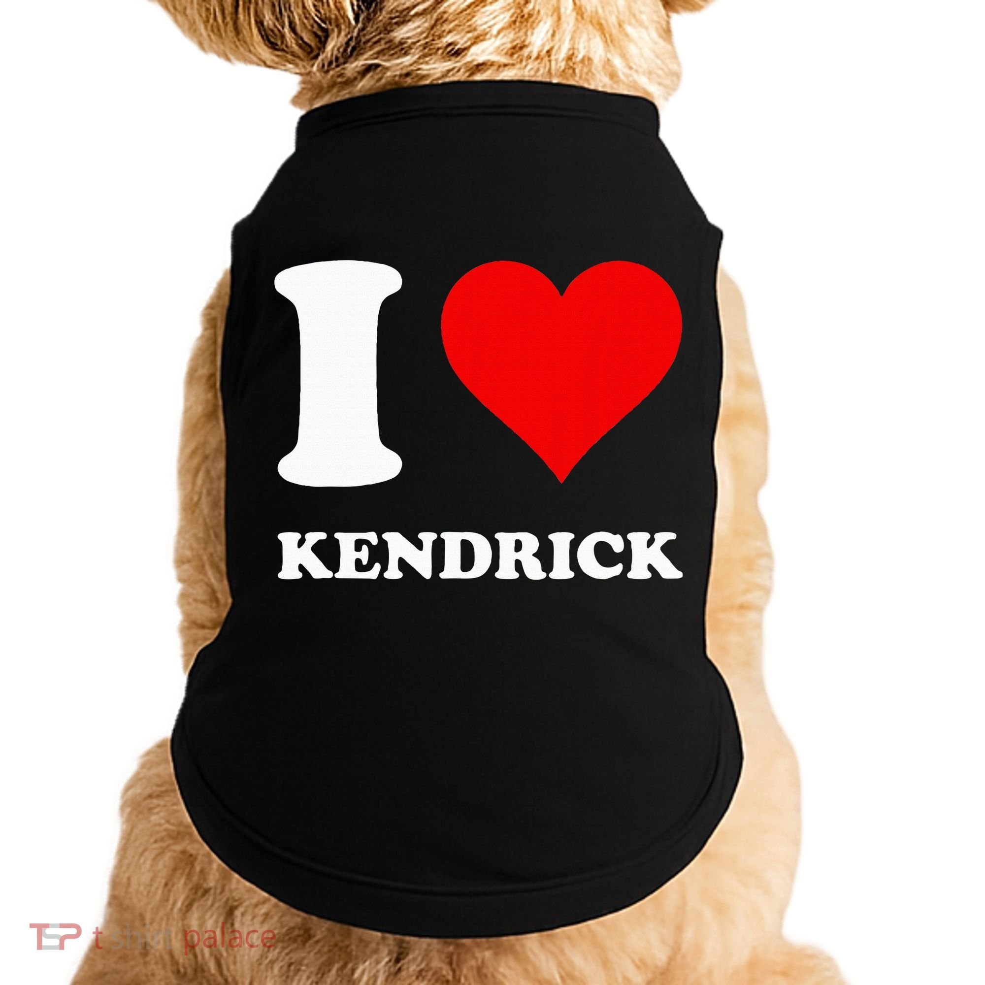 I Love Kendrick Doggie Tank