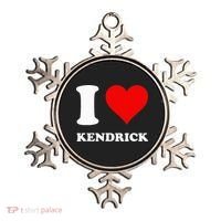 I Love Kendrick Ornament thumb 0
