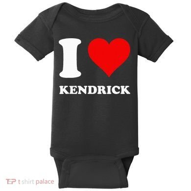 I Love Kendrick Baby Bodysuit