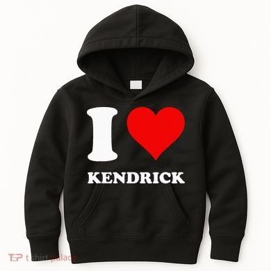 I Love Kendrick Kids Hoodie