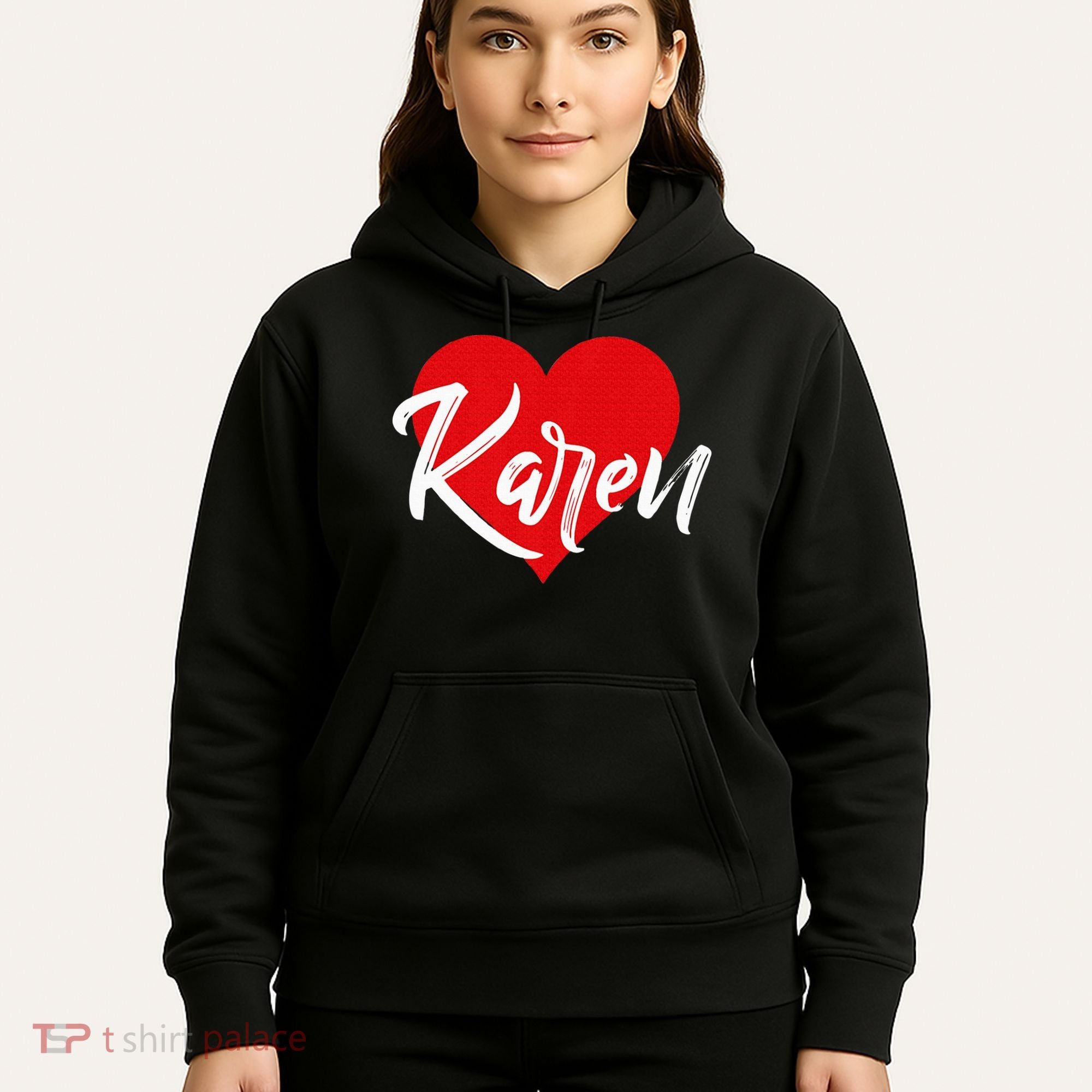 I Love Karen First Name Hoodie