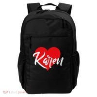 I Love Karen First Name Backpack thumb 0